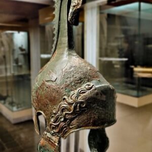 The Bronze Greek Helmet of Athienou: An Elite Warrior’s Legacy from Hellenistic Cyprus