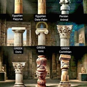 The Forgotten Masters of the Ancient Column: Egypt, Persia, India, or Rome?
