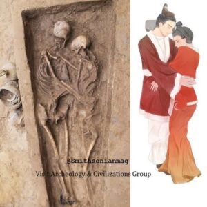 1,500-Year-Old Skeletons Found Embracing in Ancient Chinese Cemetery: A Discovery That Still Raises Questions
