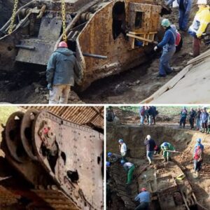 The WWI Tank That Vanished Underground for 80 Years—Until an Extraordinary Discovery Rewrote Its Story